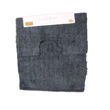 Load image into Gallery viewer, cotton bath mat- made in india -colour charcoal