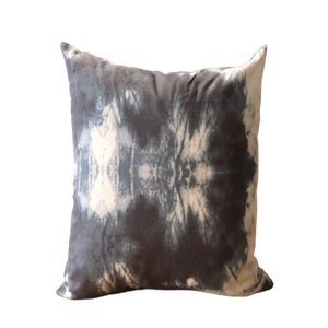 blue printed scatter cushion -cq linen