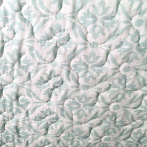 Luxury 100% Cotton Embroidered Quilt Set - Paisley - CQ Linen