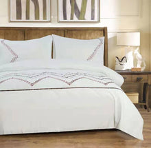 Load image into Gallery viewer, Soft Touch Embroidered Duvet Cover Set - Samba - CQ Linen