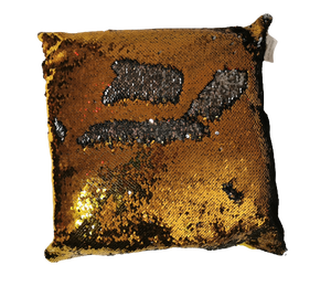 gold scatter cushion -cq linen