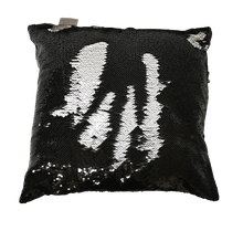 Load image into Gallery viewer, black and white scatter cushion - cq linen