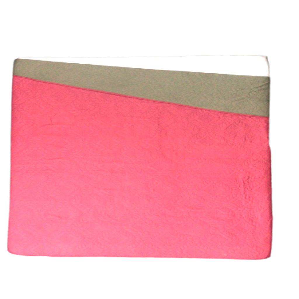 pink quilt -cq linen