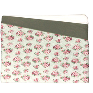 floral printed 1 piece quilt -cq linen