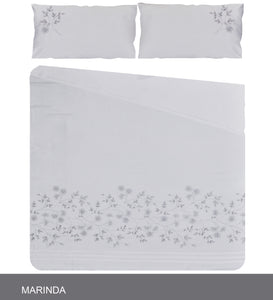 Soft Touch Embroidered Duvet Cover Set - Marinda - CQ Linen
