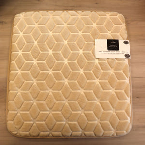cream foam mat 40x60cm -cq linen