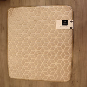 foam bath mat cream 50x80cm -cq linen