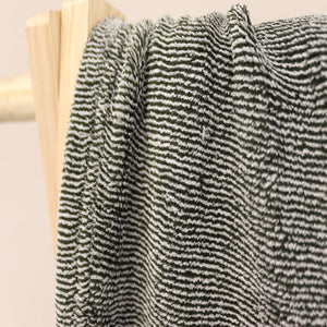 soft cationic throw in stripes-cq linen
