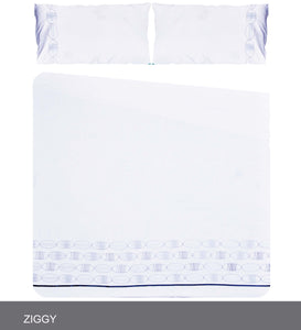 Soft Touch Embroidered Duvet Cover Set - Ziggy - CQ Linen